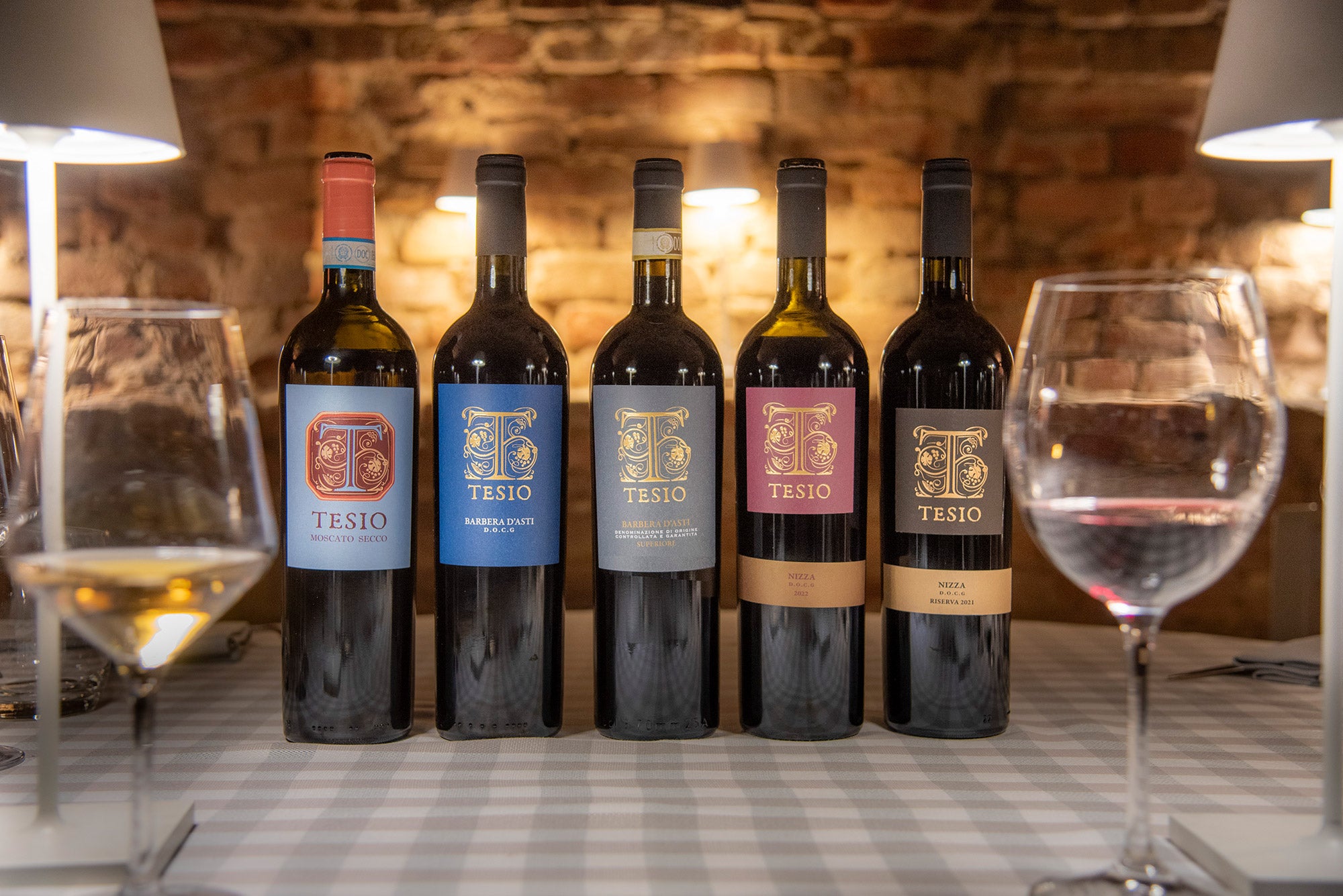 La gamma vini di Poderi Tesio