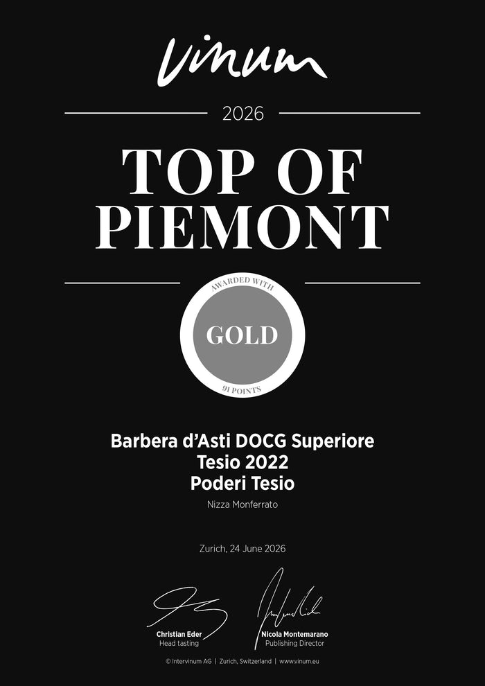 Vinum Top of Piemont 2026 – Barbera d'Asti Superiore