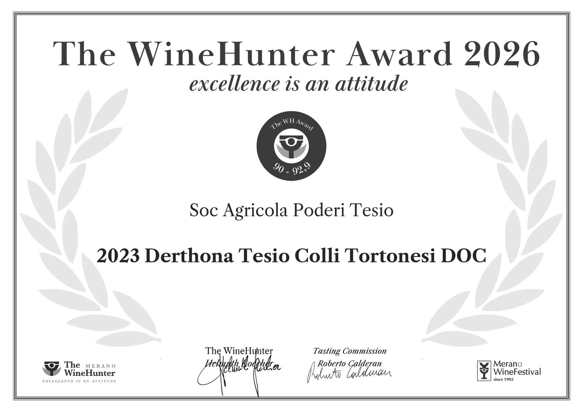 The WineHunter Award 2026 – Derthona