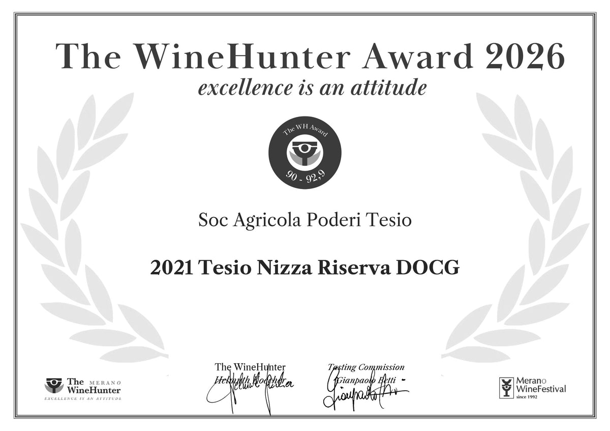 The WineHunter Award 2026 – Nizza Riserva